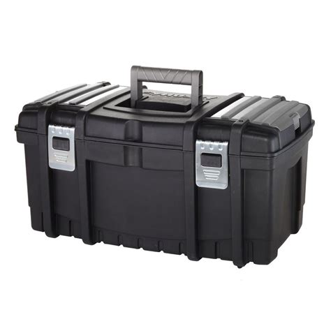 husky 22 in tool box with metal latches new|husky 22 inch connect system.